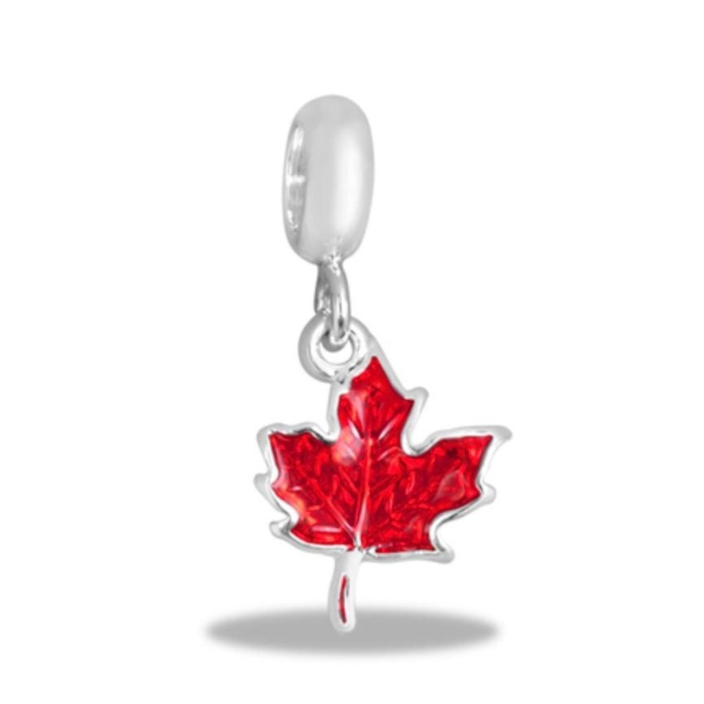 Davinci Beads Maple Leaf Charm New 6$